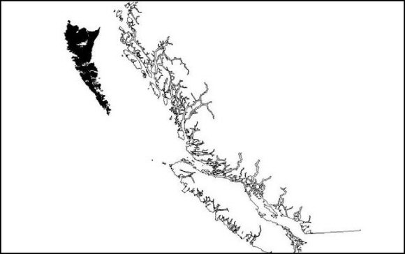 Carte illustrant la répartition de l’espèce ou les routes migratoires